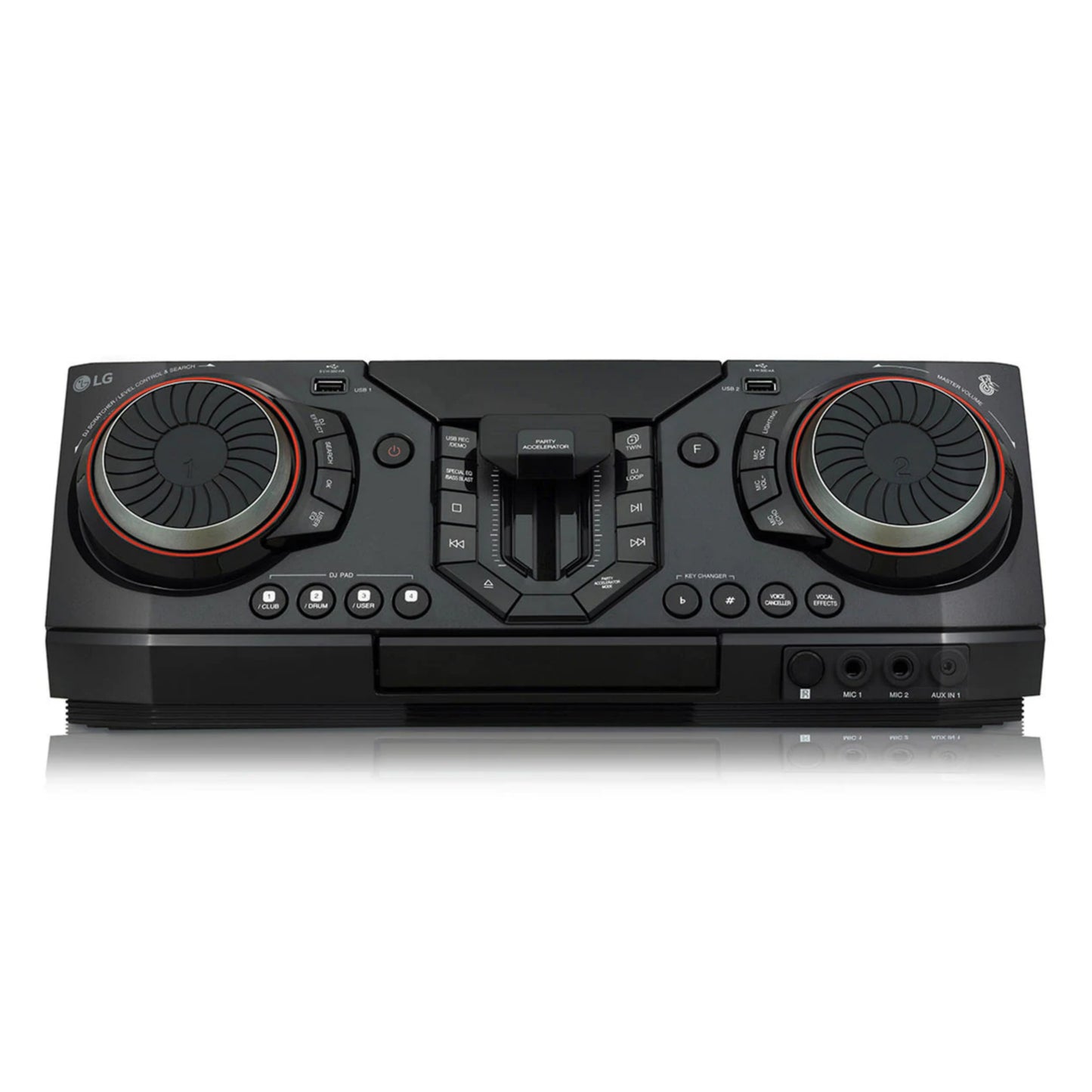 LG XBOOM CL98 3500W Multi Bluetooth, X-Shiny Woofer Multi Karaoke Home Theater Machine Head