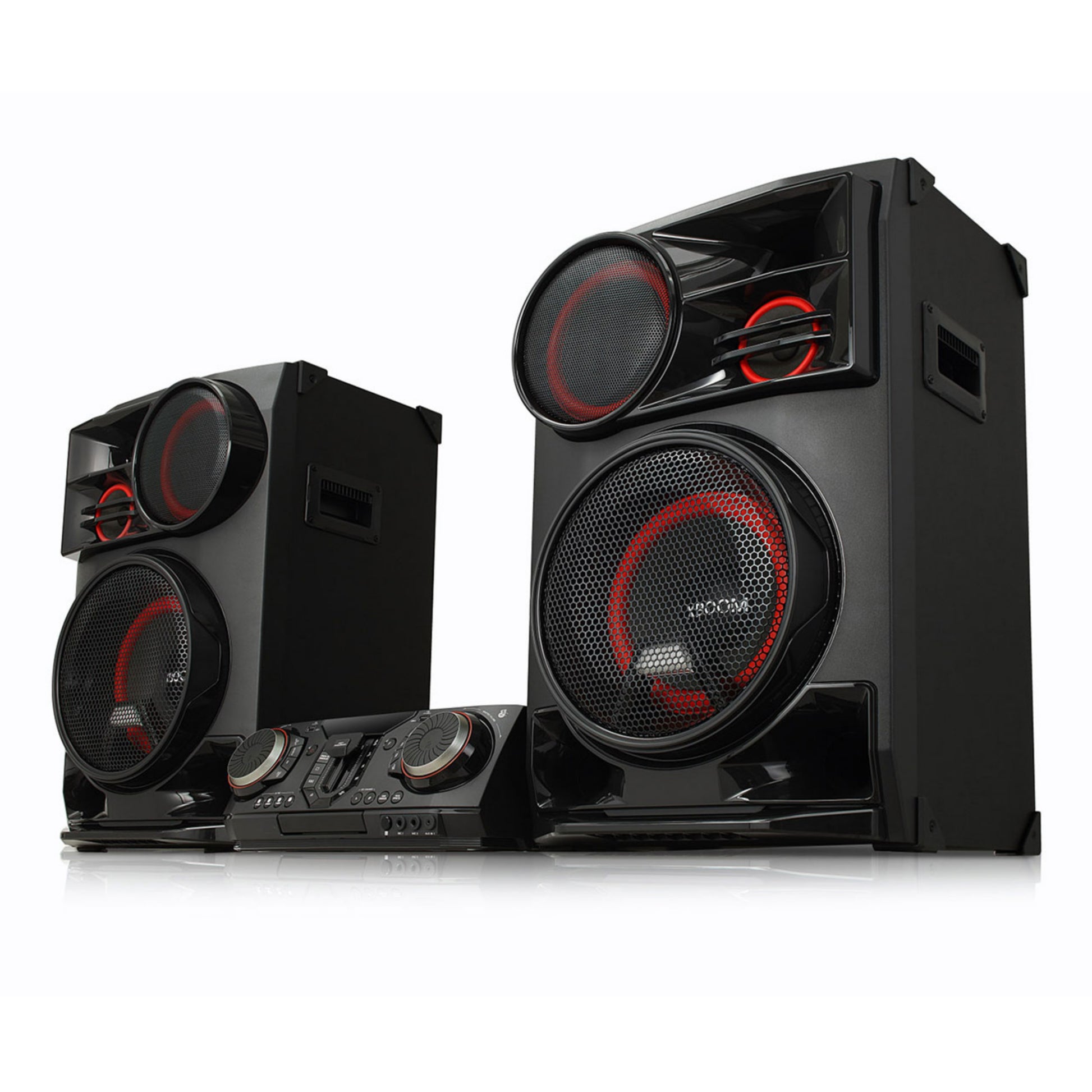 LG XBOOM CL98 3500W Multi CD, Multi Bluetooth, X-Shiny Woofer, Multi Karaoke, Party DJ Home Theater - Brand New