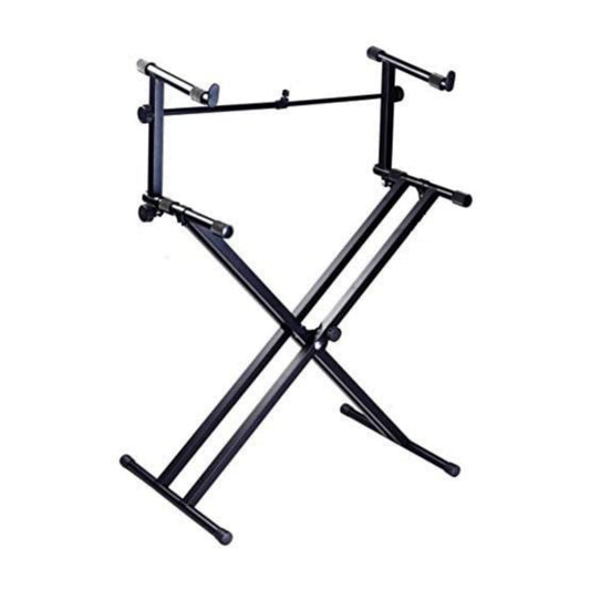 Quality 2-Tier Dual Keyboard (Piano) Adjustable Stand