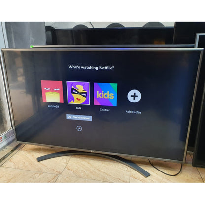 LG 49 Inch 49UK6470 webOS 4K UHD IPS Bluetooth Smart TV + Netflix