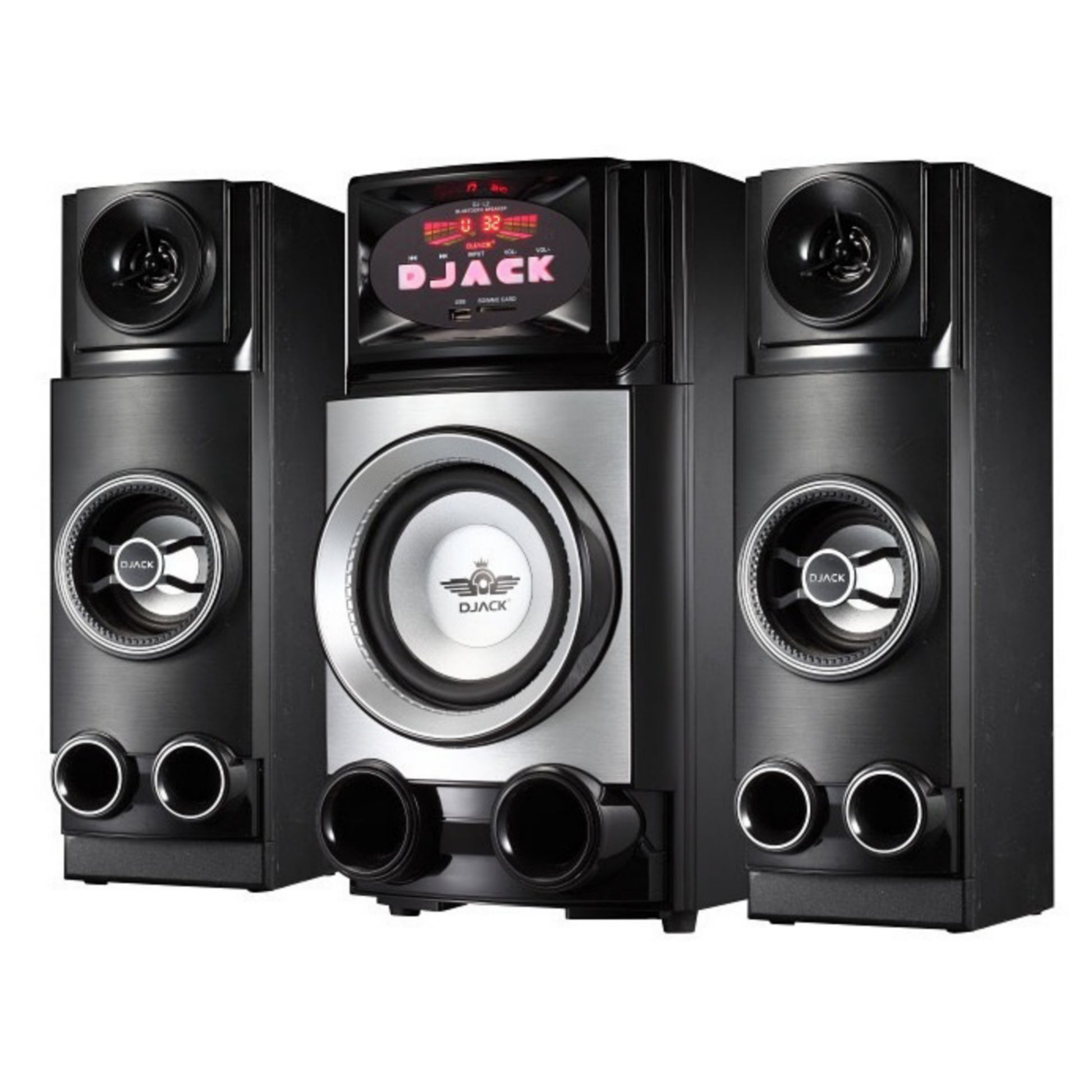 DJACK DJ-L2 2.1Ch Bass Blast Bluetooth Home Theater - Brand New