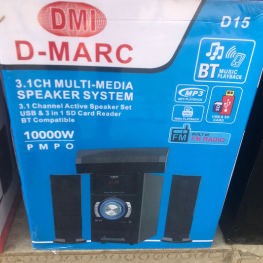 DMARC DMI-D15 3.1Ch Bluetooth Hifi Home Theater - Brand New