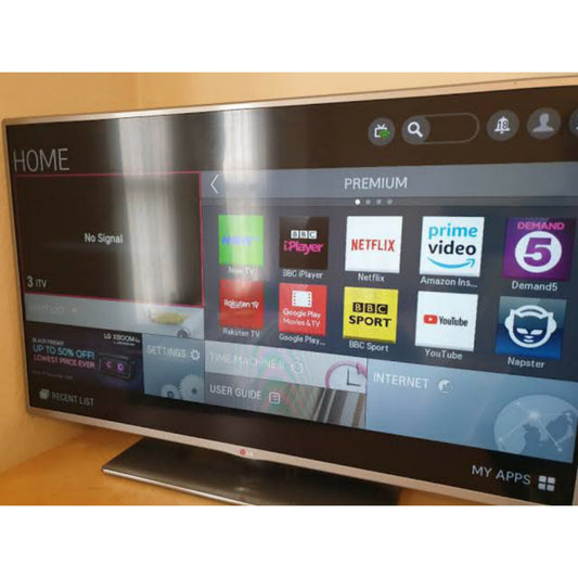 LG 39 Inch 39LB580V Ultra Slim Satellite Smart Full HD 1080p LED TV - UK Used
