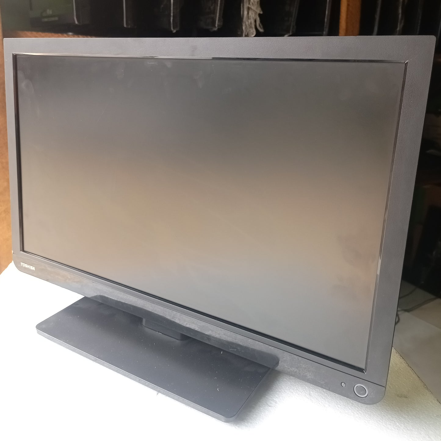 TOSHIBA 22 Inch 22D1333B HD Ready LED TV - Front View