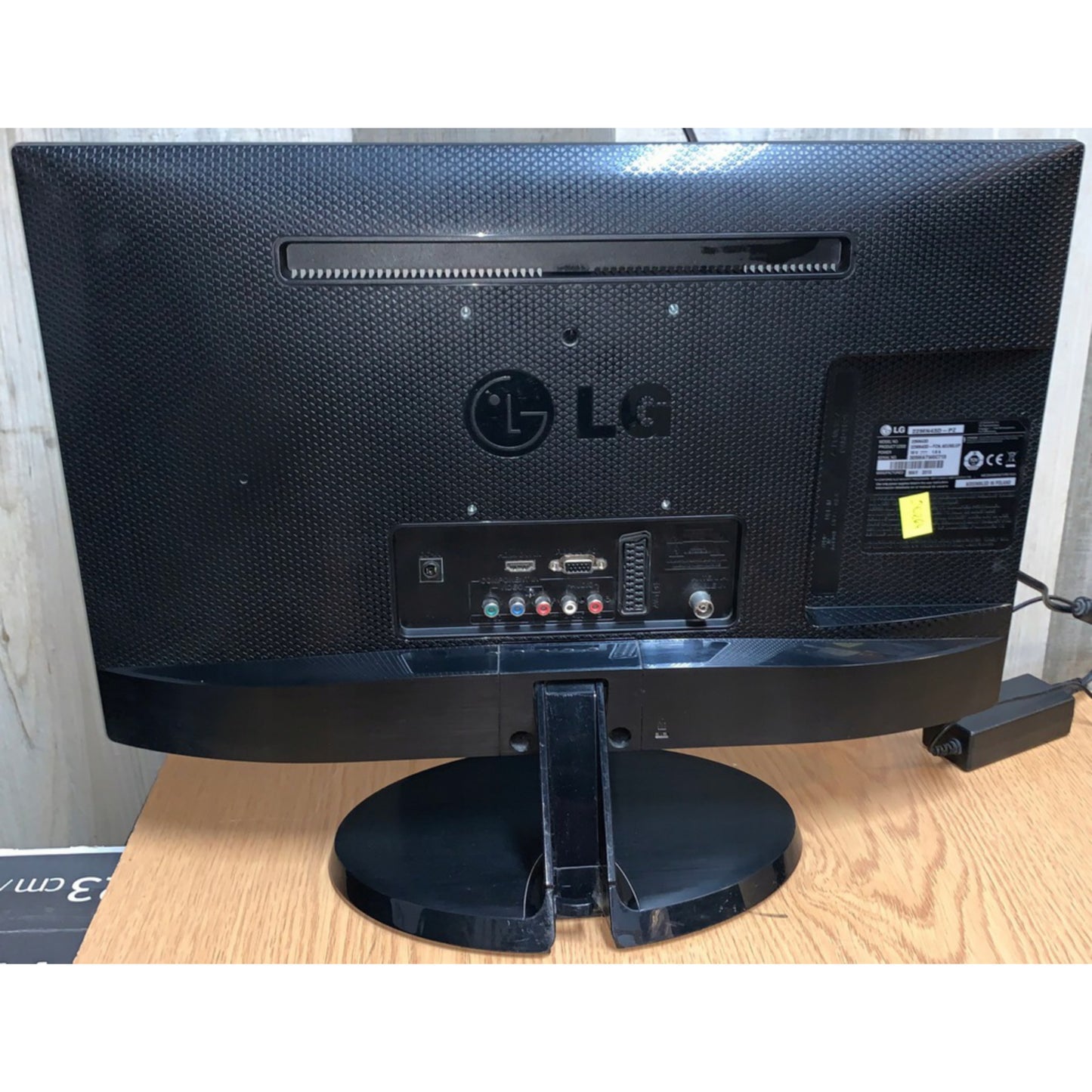 LG 24 Inch 24MN43D-PZ Full HD LED TV - Back View 