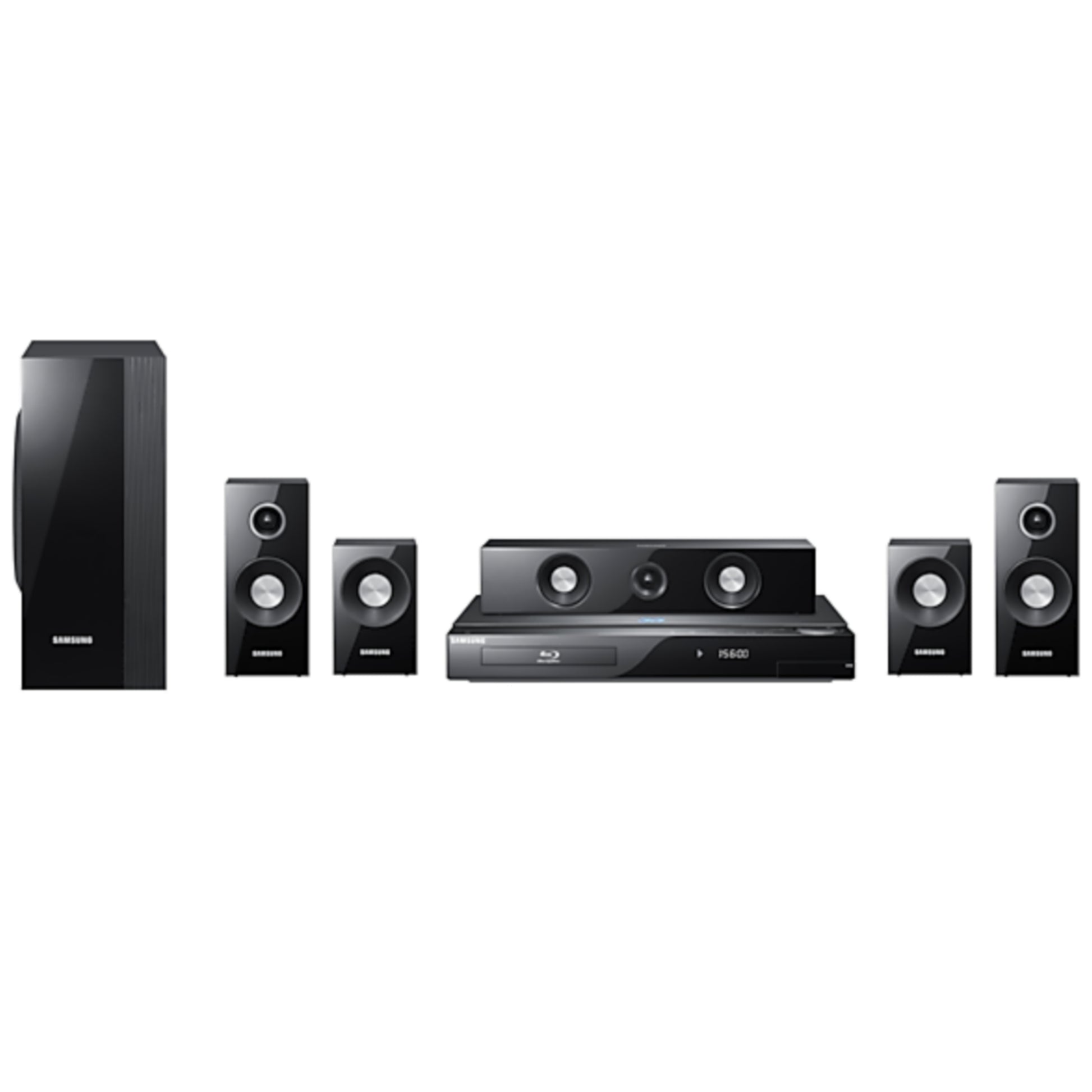 Samsung HT-C5900 1000Watts Blu-ray 3D DVD Home Theater Complete Set - Foreign Used