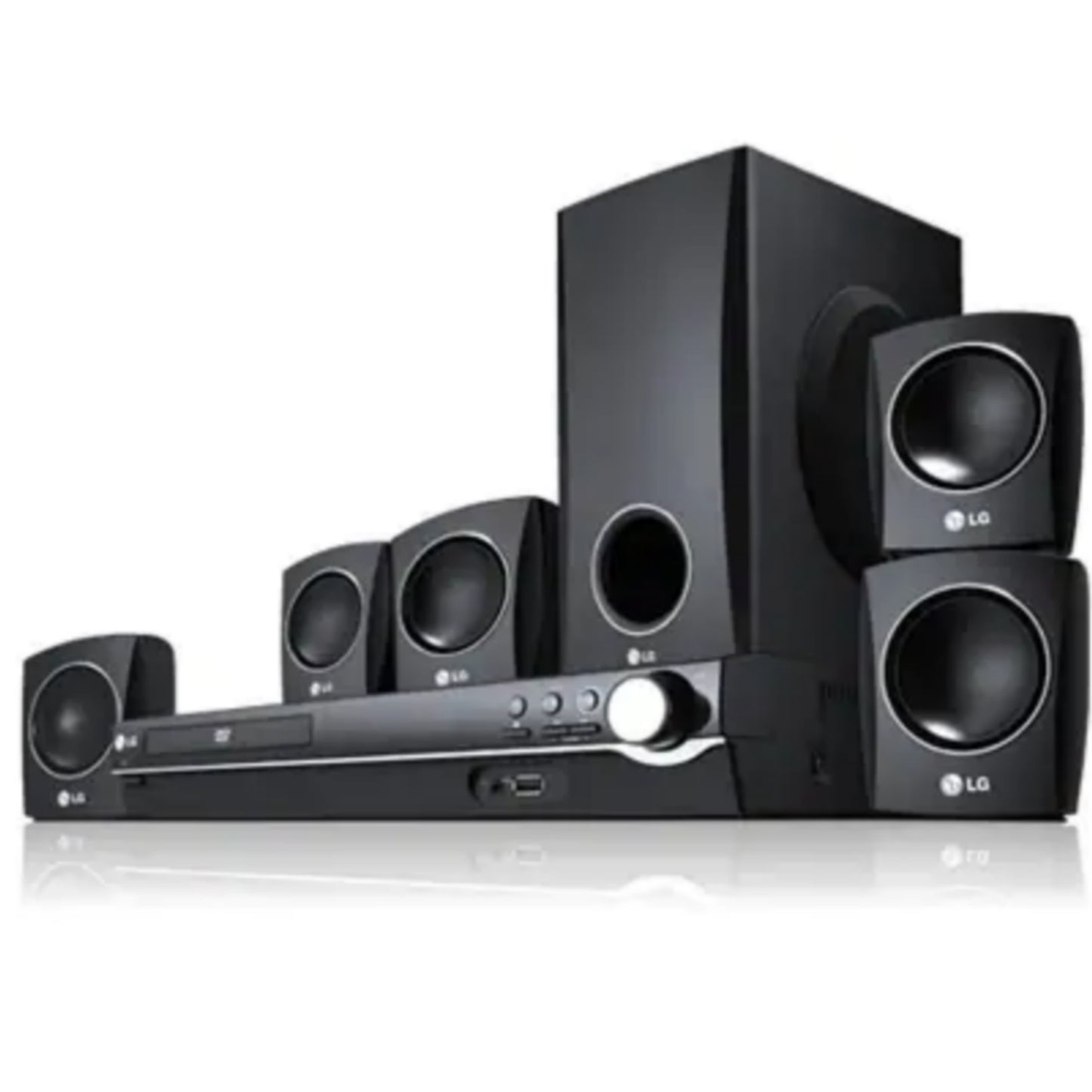 LG HT303SU 5.1Ch 300W DVD Home Theater System - Foreign Used