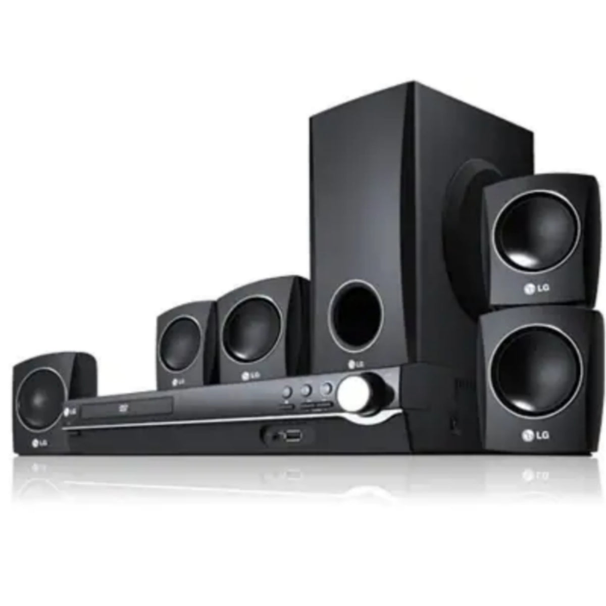 LG HT303SU 5.1Ch 300W DVD Home Theater System - Foreign Used – IFESOLOX