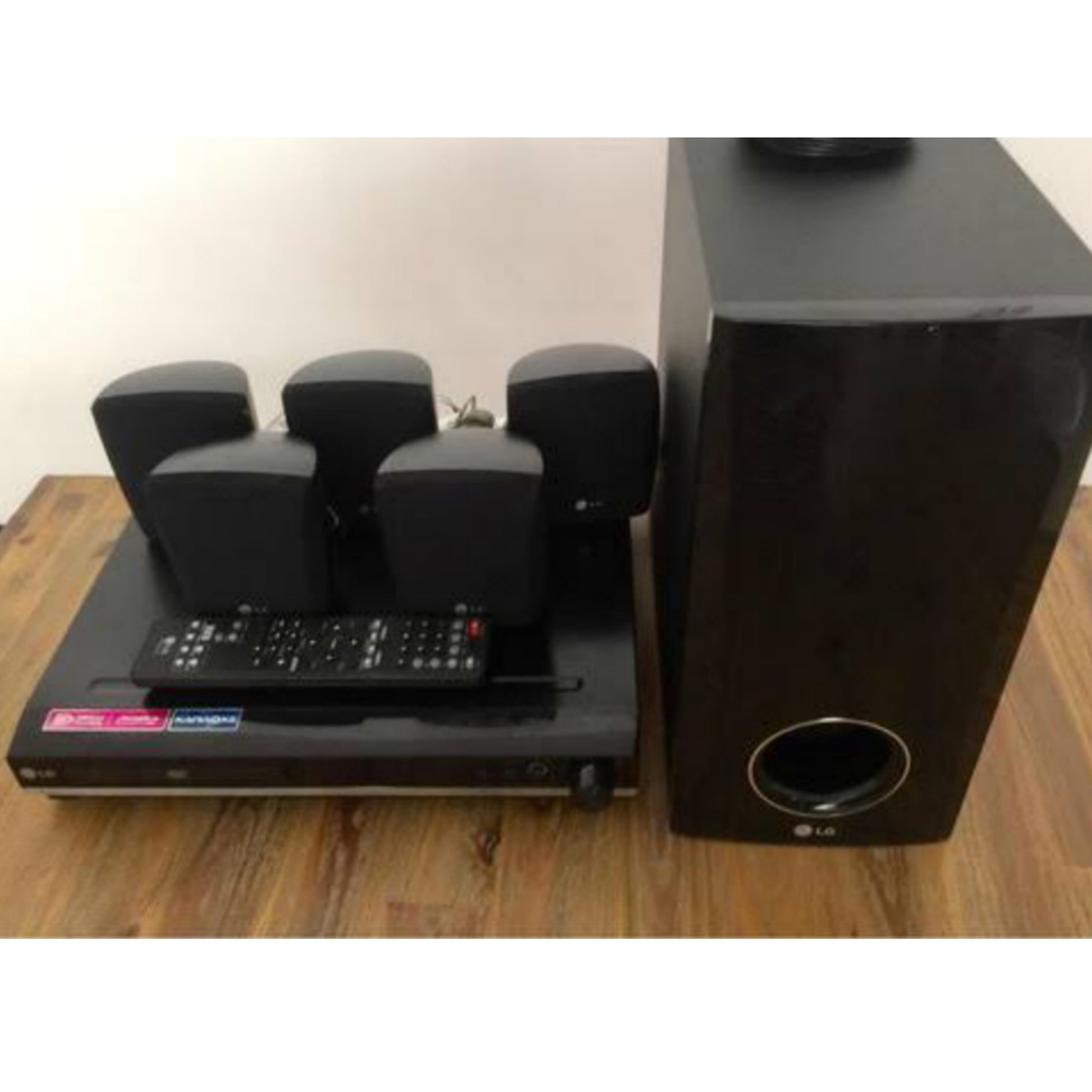 LG HT353SD 5.1Ch 300W DVD Home Theater System - Foreign Used