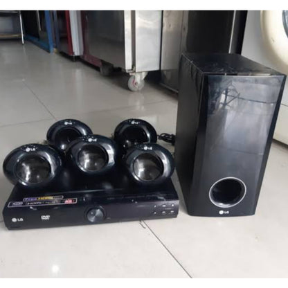 LG HT306SU 5.1Ch 300W DVD Home Theater System - Foreign Used
