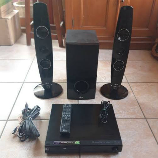 LG HB44C 2.1Ch 400W Tall Boy DVD Home Theater System - Foreign Used
