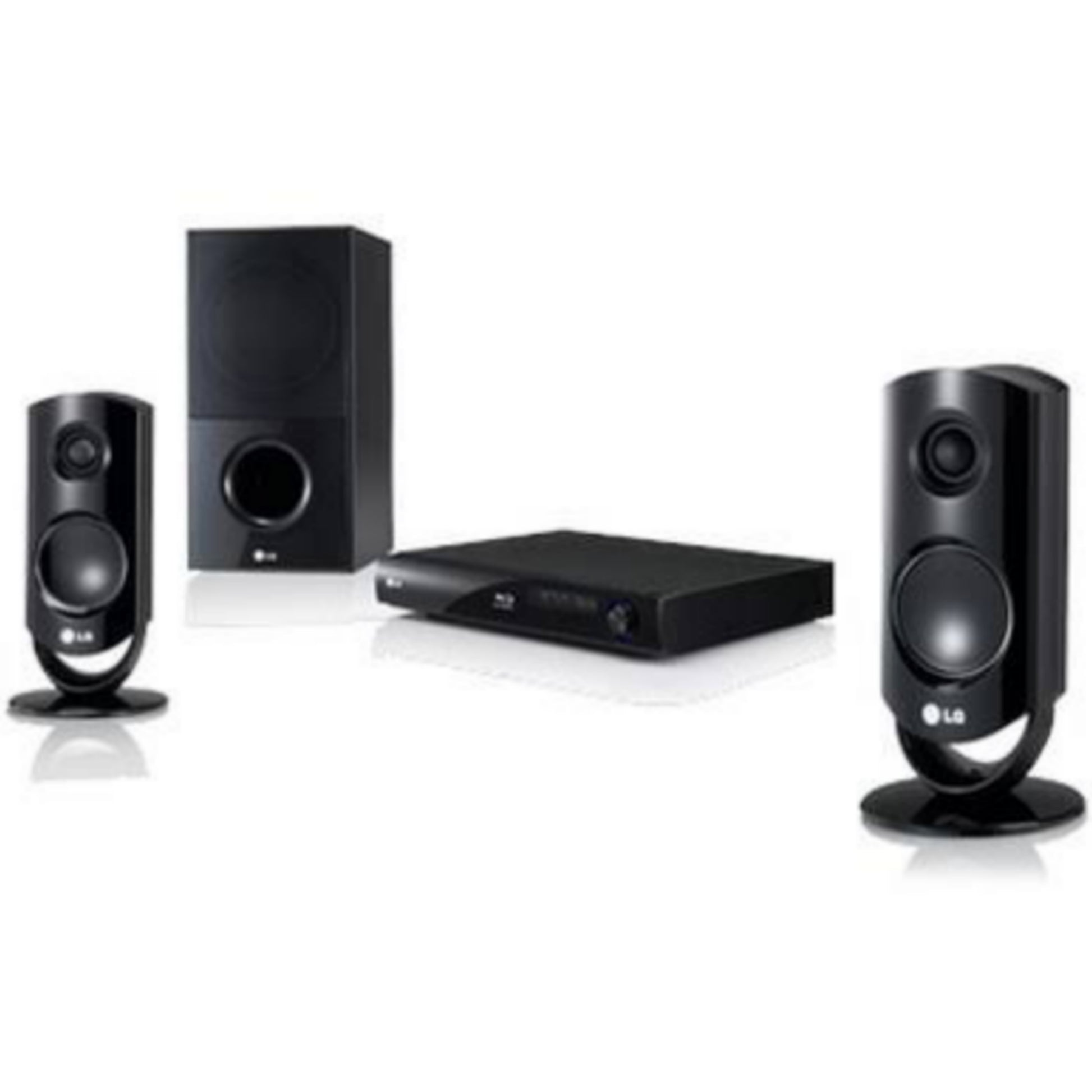 LG HB44S 2.1Ch 400W Tall Boy DVD Home Theater System - Foreign Used