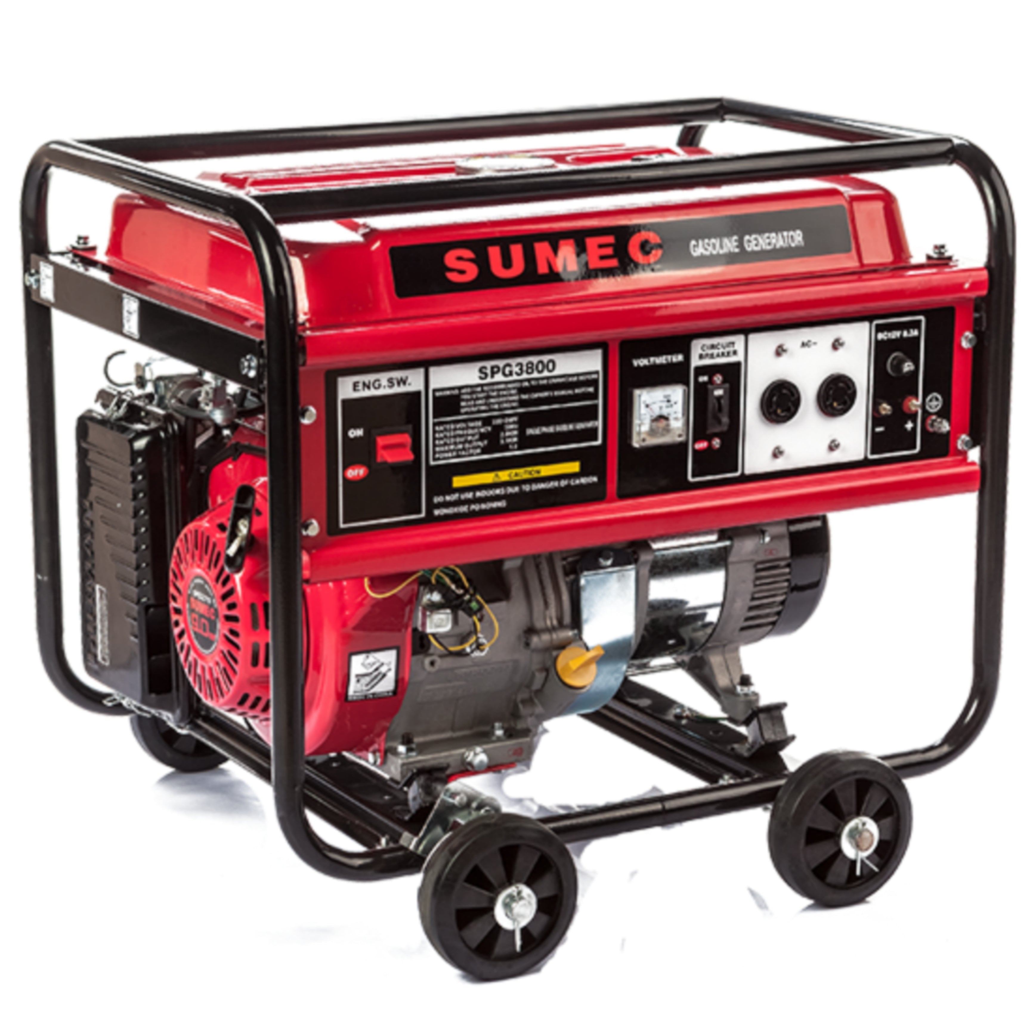 SUMEC FIRMAN SPG3800 3.1KVA 100% Copper Manual Gasoline Generator - Br ...