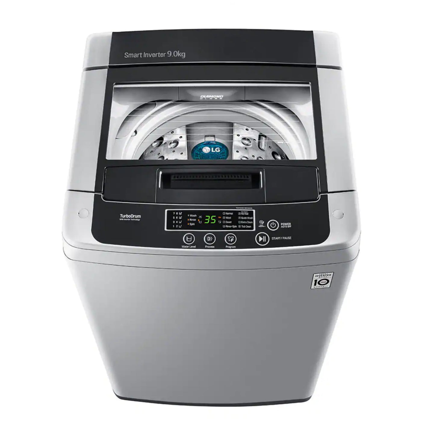LG T9585NDHVH 9kg Top Load Smart Inverter, Smart turbo Washing Machine - Brand New