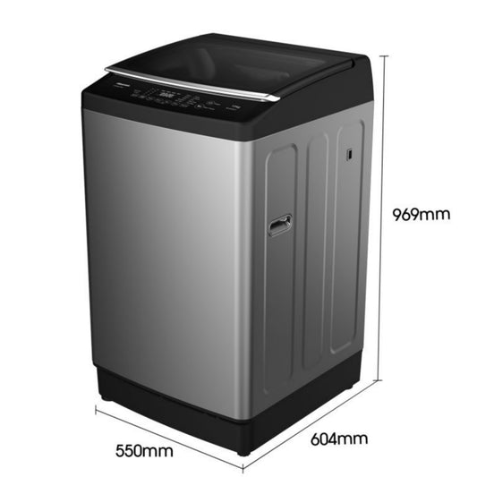Hisense WM1102T-WTJA 10.5kg Smart Control, Top Load Automatic Washing Machine - Brand New